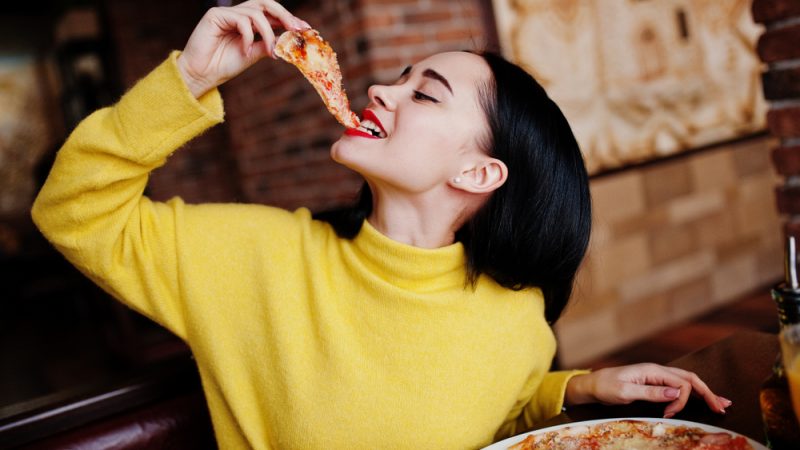 Bajar de peso comiendo pizza